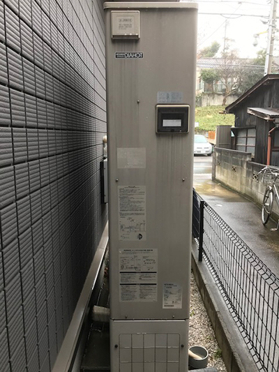施工前給湯器