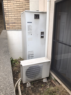 施工前給湯器