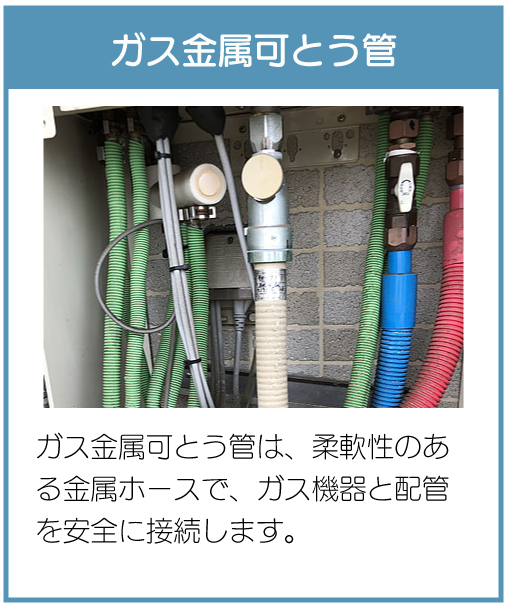 ガス金属可とう管