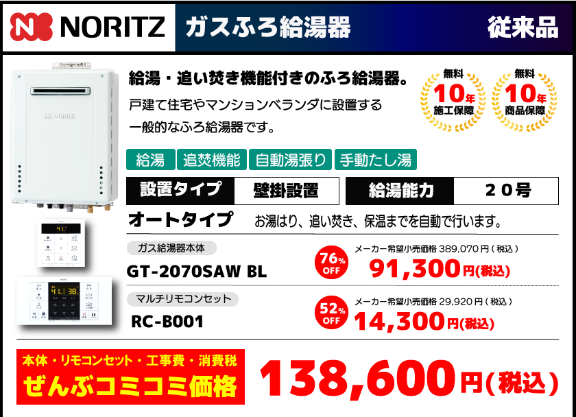 GT-2070SAW BL
