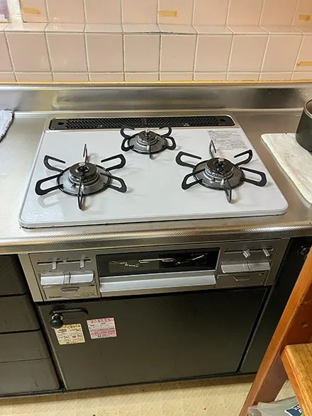 【ビルトインコンロ交換】　PD-509WS-60CV