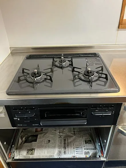 【ビルトインコンロ交換】　RS31M5H2SABW
