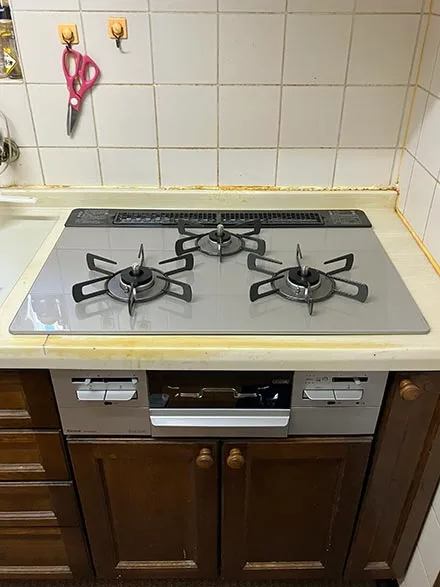 【ビルトインコンロ交換】　RS71W35T2DGAVW