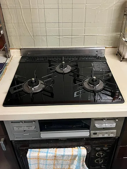 【ビルトインコンロ交換】　RS31M5T1RVW