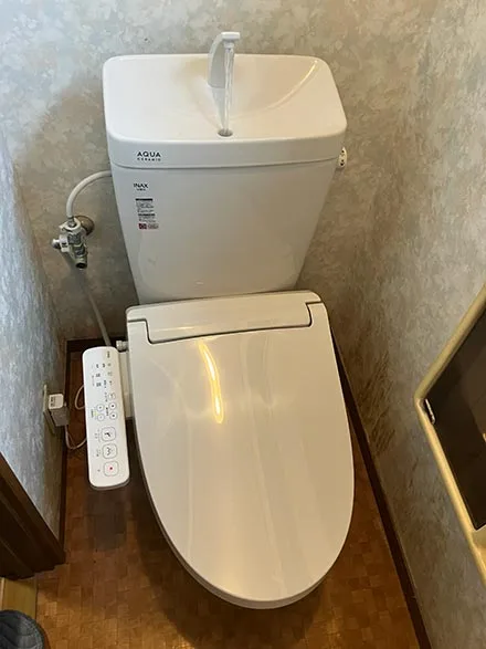 【トイレ交換】YBC-110STU　+　YDT-5800BL