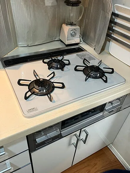 【ビルトインコンロ交換】　PD-509WS-60CV