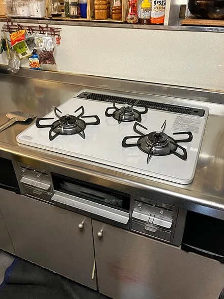 【ビルトインコンロ交換】　PD-509WS-60CV