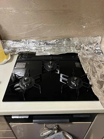 【ビルトインコンロ交換】　N3WV6RWTP1